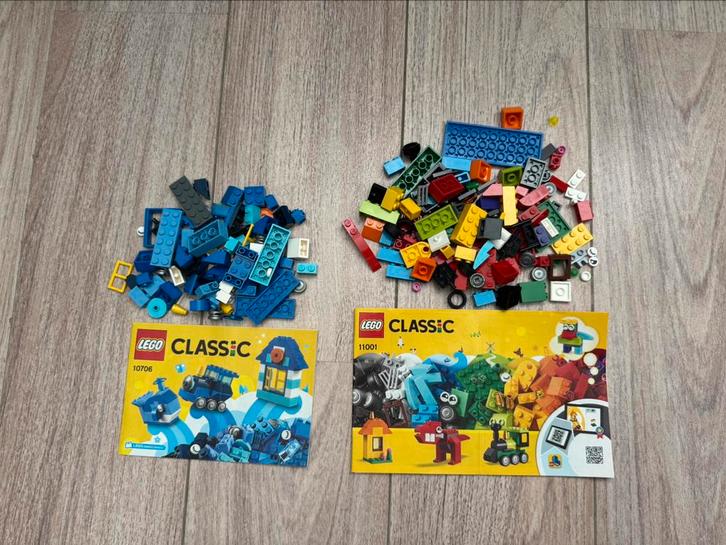 Lego Classic 10706 en 11001, Kinderen en Baby's, Speelgoed | Duplo en Lego, Zo goed als nieuw, Ophalen of Verzenden