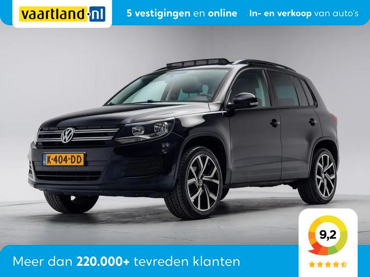 Volkswagen Tiguan 1.4 TSI 4 Motion [ Schuifdak Pano Climate, Auto's, Volkswagen, Bedrijf, Te koop, Tiguan, ABS, Airbags, Airconditioning