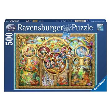 Ravensburger: Most famous disney characters 500 stukjes beschikbaar voor biedingen