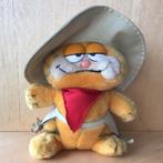 Vintage Garfield knuffel als cowboy “Move Over Duke”, Garfield, Ophalen of Verzenden, Zo goed als nieuw, Beeldje of Figuurtje