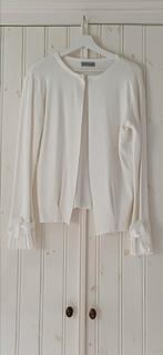 Luxe wit vestje van LAETITIA MEM    maat XL, Kleding | Dames, Verzenden, LAETITIA MEM, Wit, Maat 46/48 (XL) of groter