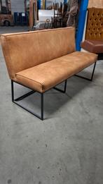 Industriële mancave horeca cafe bank 1,45 showroom set!, Ophalen of Verzenden