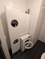 Badkamerkast Nysjön (wasmachine gedeelte), Ophalen, (Half)hoge kast, 50 tot 100 cm, Zo goed als nieuw