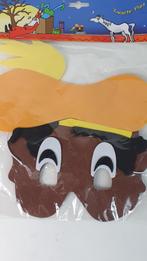 Zwarte Piet Masker, nieuw in verpakking. 8B12, Diversen, Sinterklaas, Tweedehands verkoop, Tweedehands verkoop, Gebruikt, Ophalen of Verzenden