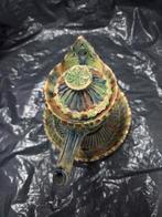 Fries kerfsnede olielamp, Antiek en Kunst, Antiek | Keramiek en Aardewerk, Ophalen of Verzenden