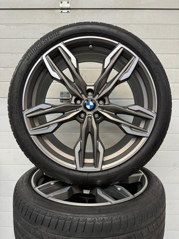 21’’ BMW X3 X4 G01 G02 IX3 VELGEN ZOMERBANDEN ORIG TPMS 718m beschikbaar voor biedingen