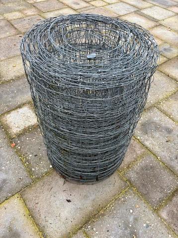 Schapengaas zwaar 80cm, 30+ meter, verzinkt beschikbaar voor biedingen