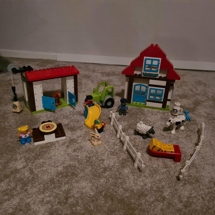Duplo Boerderij (10869), Kinderen en Baby's, Speelgoed | Duplo en Lego, Zo goed als nieuw, Duplo, Complete set, Ophalen of Verzenden