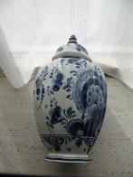 Porselein Vaas / Deksel Delfts Blauw Handgeschilderd nr 246, Antiek en Kunst, Antiek | Porselein, Ophalen of Verzenden