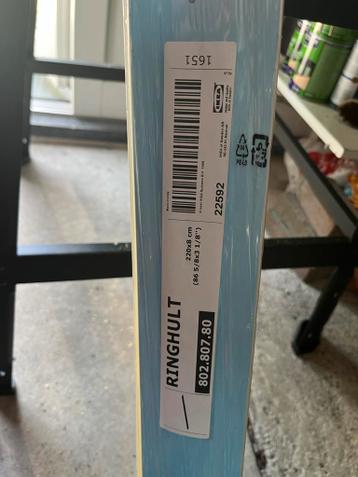 IKEA RINGHULT (nu FÖRBÄTTRA) plint, wit 220x8cm - afbeelding 1