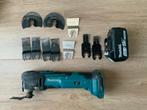 Makita DTM51 Multitool met accessoires en accu, Ophalen, Gebruikt