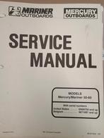 Mercury/Mariner 50-60 Service Manual, Watersport en Boten, Ophalen of Verzenden, Gebruikt, Boek of Waterkaart