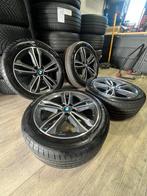 Originele BMW 17 inch velgen + zomerbanden – 5x112, Ophalen, ----, Banden en Velgen, Personenwagen