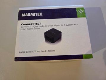 Marmitek Connect TS21 Toslink Digital Audio Switch 2x1 beschikbaar voor biedingen