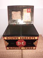 DOUWE EGBERTS Blik - 1753 + Orginele papieren, Verzamelen, Blikken, Douwe Egberts, Gebruikt, Ophalen of Verzenden, Koffie