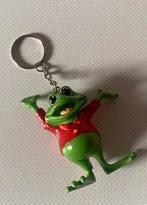 Sleutelhanger van kikker uit Duinrell. T. lengte 11 cm., Ophalen of Verzenden, Zo goed als nieuw, Knuffel of Figuurtje