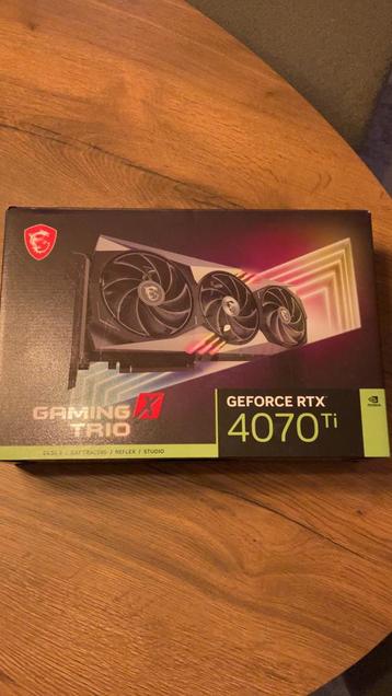 NVIDIA RTX 4070 Ti MSI Gaming X Trio 12GB videokaart beschikbaar voor biedingen