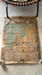 Oude landkaart Nederland jubileum Wilhelmina, Boeken, Atlassen en Landkaarten, Gelezen, Ophalen of Verzenden, Landkaart, 1800 tot 2000