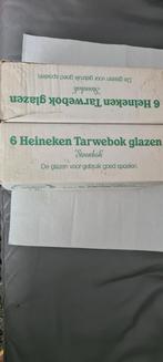 6 stuks heineken tarwebok glazen, Ophalen of Verzenden, Nieuw, Overige typen