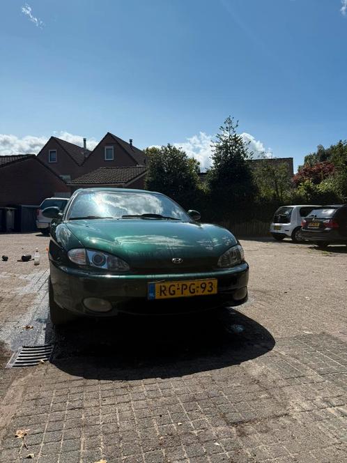 Hyundai Coupé 2.0 I F 1997 Groen, Auto's, Hyundai, Particulier, Coupé, Benzine, Coupé, Handgeschakeld, Origineel Nederlands, Groen