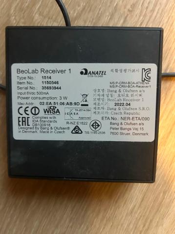 Bang & Olufsen BeoLab Receiver 1 beschikbaar voor biedingen