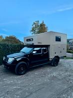 Nissan Navara Pick-up Camper - Avontuurlijk!, Caravans en Kamperen, Chemisch toilet, Alkoof, Dakluik, Tot en met 2
