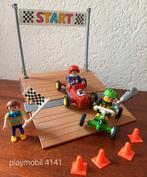 Playmobil 4141 CompactSet Gocart race, Kinderen en Baby's, Complete set, Ophalen of Verzenden, Zo goed als nieuw