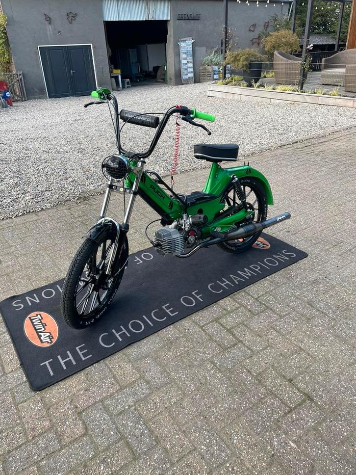 Puch maxi (zonder kenteken), Fietsen en Brommers, Brommers | Puch, Zo goed als nieuw, Maxi, Ophalen