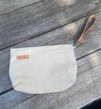 Susan Bijl X Maria Jobse tasje/clutch, Sieraden, Tassen en Uiterlijk, Tassen | Damestassen, Verzenden, Zo goed als nieuw, Beige