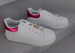 NIEUW WIT/ROZE BLING BLING  SNEAKERS MT 39, Wit, Overige typen, Nieuw, Ophalen of Verzenden