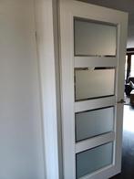 Opdek deur, Doe-het-zelf en Verbouw, Deuren en Horren, Ophalen, 80 tot 100 cm, Binnendeur, Zo goed als nieuw