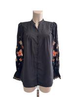 Fabienne Chapot blouse S, Kleding | Dames, Blouses en Tunieken, Zwart, Ophalen of Verzenden, Zo goed als nieuw