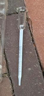 Antieke Glazen Alcohol Tester Alcohol Thermometer, Antiek en Kunst, Ophalen of Verzenden