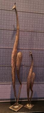 Gestileerde Giraffe Sculpturen - Set van 2, Ophalen