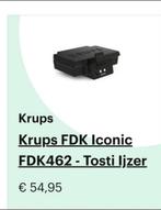 Krups FDK Iconic Tosti-ijzer  nette staat"30€ last(laatste)p, Ophalen of Verzenden, Zo goed als nieuw