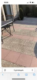 Grindtegels grinttegels 50/50 en 60/40 ca 150 stuks, Tuin en Terras, Tegels en Klinkers, Gebruikt, Ophalen of Verzenden, 10 m² of meer