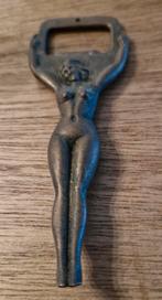 Vintage flesopener in de vorm van een vrouw, Ophalen of Verzenden