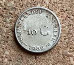Munt - Nederlandse Antillen 1/10 gulden 1956., Postzegels en Munten, Koningin Juliana, Zilver, Ophalen of Verzenden, 10 cent