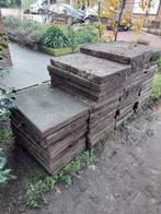 Tuintegels +- 50, Tuin en Terras, Ophalen, Gebruikt, 5 tot 10 m², Grind