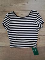 Top t shirt open rug XS nieuw, Kleding | Dames, T-shirts, Ophalen, Wit, Nieuw, Korte mouw