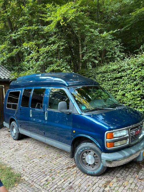 GMC campervan LPG 1500 Savana, Caravans en Kamperen, Campers, Particulier, tot en met 2, Buscamper of Camperbus, Overige merken