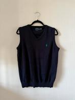 Ralph Lauren Polo donkerblauwe spencer met v-hals Maat XL, Kleding | Heren, Blauw, Ralph Lauren, Maat 56/58 (XL), Ophalen of Verzenden