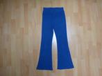 Blauwe flared spijkerbroek van de HEMA, maat 146/152 ZGAN!, Broek, Meisje, Ophalen of Verzenden, Zo goed als nieuw