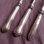 Antiek Sla Bestek met Handvaten van Zilver, Antiek en Kunst, Antiek | Bestek, Verzenden