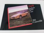TVR 350i Convertible folderblad hoogglans, Ophalen of Verzenden, Zo goed als nieuw, Overige merken