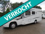 Knaus Ti 650 MF Semi integraal Fiat150PK vastbed bj2014, Caravans en Kamperen, 6 tot 7 meter, Bedrijf, Hordeur, Handgeschakeld