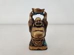 Lachende Boeddha Hotei, messing, China, midden 20e eeuw, Ophalen of Verzenden