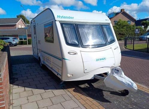Hylander 410 Design – compleet en in uitstekende staat, Caravans en Kamperen, Caravans, Particulier, tot en met 3, 750 - 1000 kg