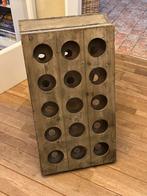 Houten wijnrek voor 30 flessen, Gebruikt, 50 tot 75 cm, Ophalen of Verzenden, 25 flessen of meer