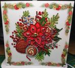 Diamond Painting kerstkaart met Kerstbal 4, Ophalen of Verzenden, Nieuw, Kerst